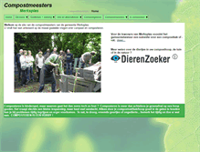 Tablet Screenshot of compostmeesters.be